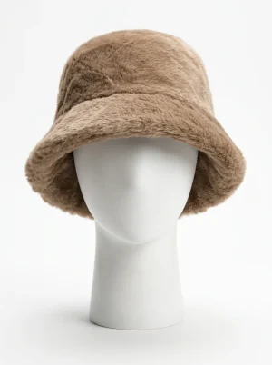 Chapeau cloche fausse fourrure femme élégant - Vue 1 - Chapeau cloche