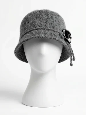 Chapeau cloche laine mélangée chic urbain femme - Vue 1 - Chapeau cloche